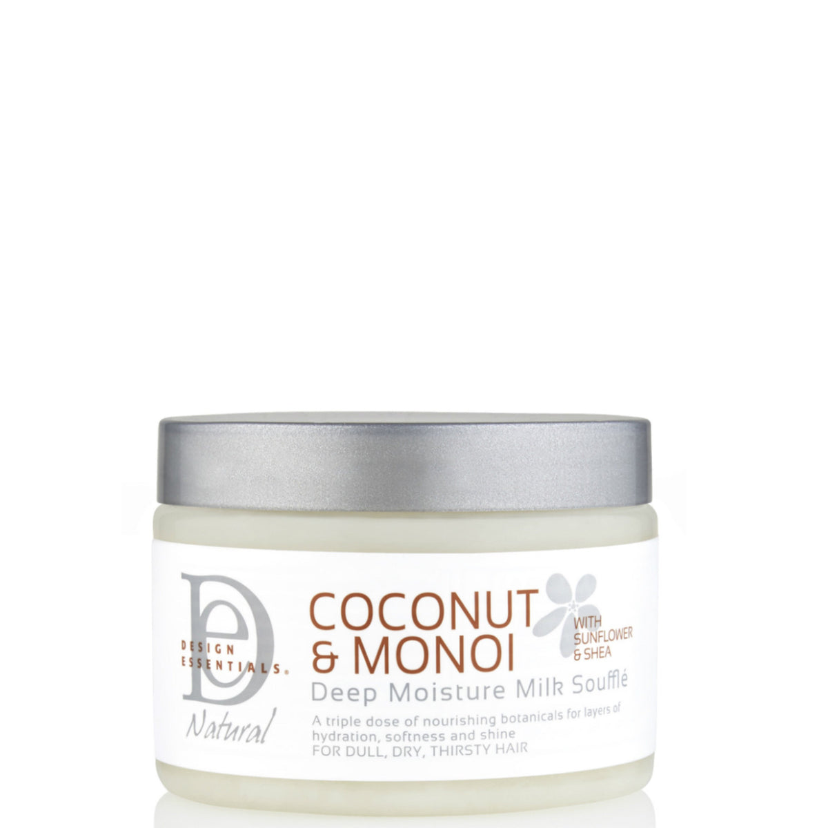 Naturalistic Products Design Essentials Coconut And Monoi Deep Moisture Milk Soufflé 12oz 5504