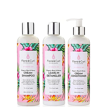 Flora & Curl Shampoo & buying Conditioner Set