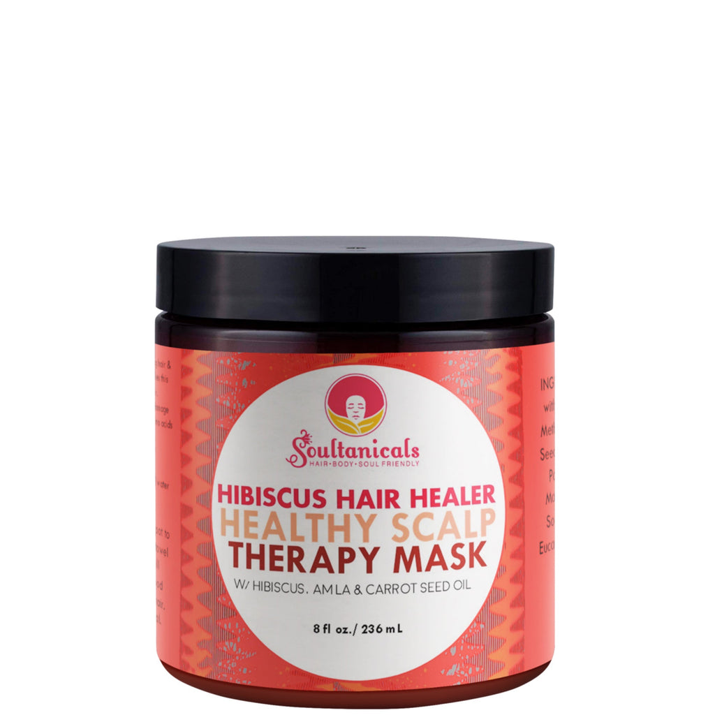 Soultanicals Hibiscus Hair Healer Healthy Scalp Therapy Mask 8oz